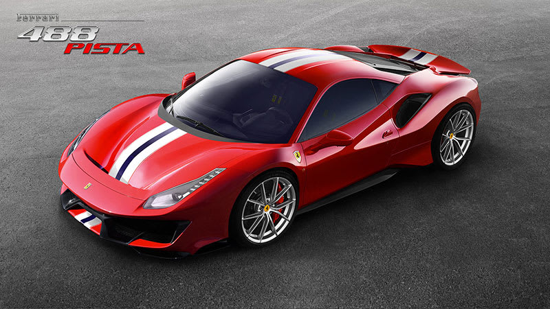 Ferrari makes 488 Pista official with 711 hp, racing tech, photos